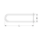 Resistencia horno Silko 800W