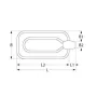 Resistencia horno electrolux 1250W
