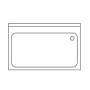 Fregadero industrial 1200x700 gran caacidad