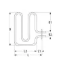 Resistencia horno Angelo Po 2600W