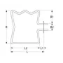 Resistencia hornol Ego 2000W/1