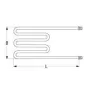 Resistencia horno Tecnoeka 2000W