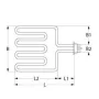 Resistencia horno Electrolux 2000W/2