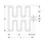 Resistencia horno MBM 3750W
