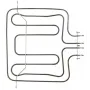Resistencia horno Smeg 2830W