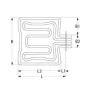 Resistencia horno Smeg 2830W