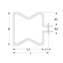 Resistencia horno Mareno 900W