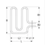 Resistencia horno Angelo Po 2940W