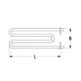 Resistencia hornol Roller Grill 1200 W