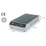 Placa de inducción mirage doble 3800W