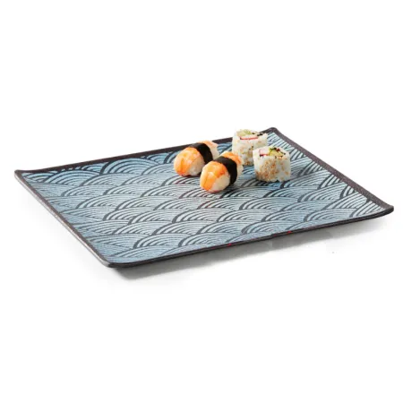 Bandeja rectangular melamina ocean