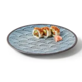 Plato plano melamina ocean