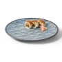 Plato plano melamina ocean