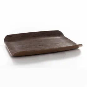 Bandeja rectangular natural