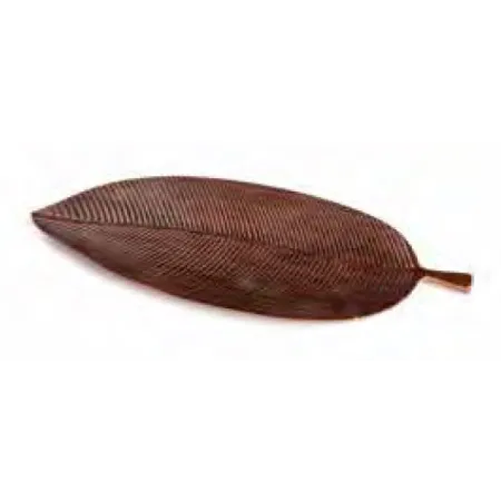 Bandeja forma hoja natural