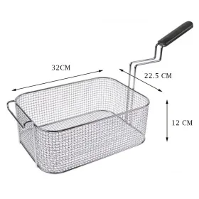 Cesta freidora Zanussi 320 x 225 x 120 mm