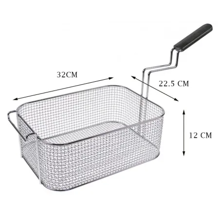 Cesta freidora Zanussi 320 x 225 x 120 mm