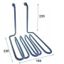 Resistencia freidora Elettrobar/ Dexion 3000W