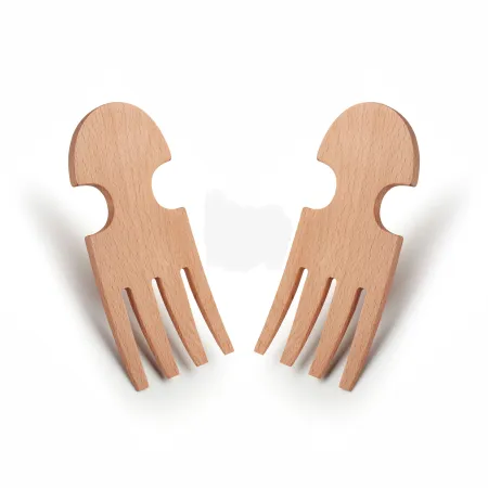 Servidor de ensalada de madera