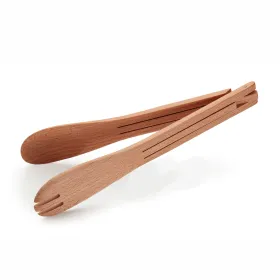 Pinza de pan de madera