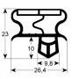 Burlete para cámara GE-9145 (a medida)