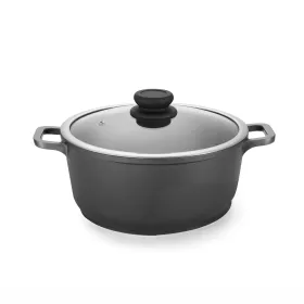 Cacerola baja con tapa Black Forged