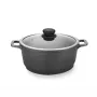 Cacerola baja con tapa Black Forged