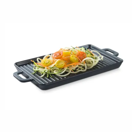 Mini parrilla con asas melamina