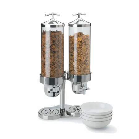 Dispensador de cereales doble
