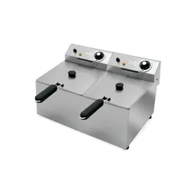 Freidora de 6+6 litros HR Contactor