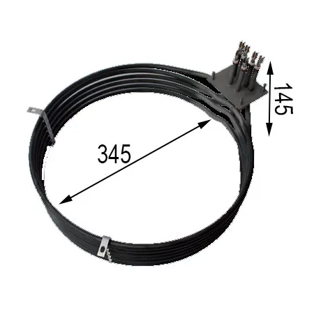 Resistencia horno Distform 17000 W