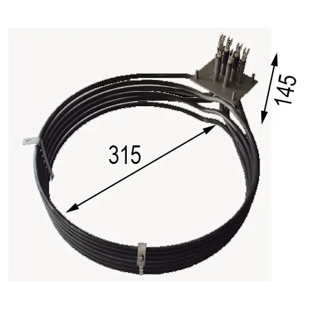 Resistencia horno Distform 5000 W