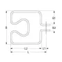 Resistencia horno Electrolux 1000W