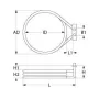 Resistencia horno Electrolux, Zanussi 2500W