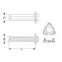 Resistencia horno Electrolux, Zanussi 24000W 400v
