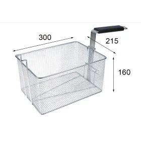 Cesta freidora Gastrofrit 300 x 215 x 160 mm