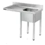Fregadero de 1200x550 mm con espacio lavavajillas