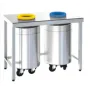 Mesa de reciclado abierta fondo 600