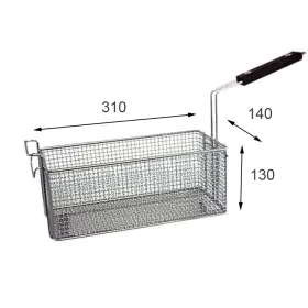 Cesta para freidora Küppersbush 310X140X130 mm