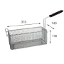 Cesta freidora Lincar 240 x 120 x 88 mm