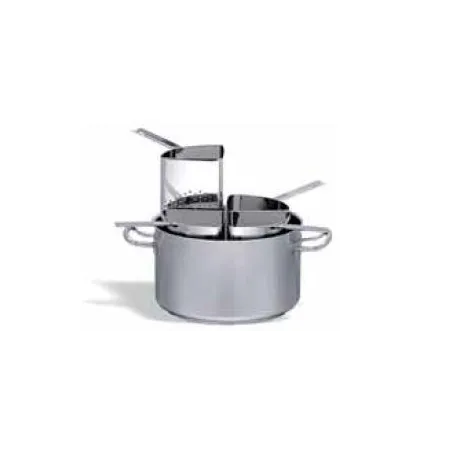 Conjunto cacerola + 4 colapastas
