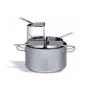 Conjunto cacerola + 4 colapastas