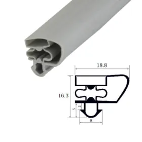Burlete UR-3700B  (2.5 mts)