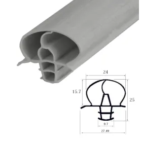 Burlete UR-650  (2.5 mts)