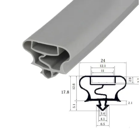 Burlete UR-763  (2.5 mts)