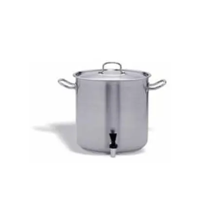 Olla con grifo y tapa
