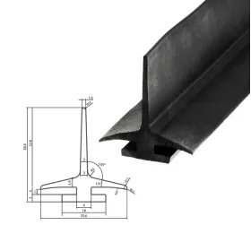 Burlete para puerta Vaiven 4M