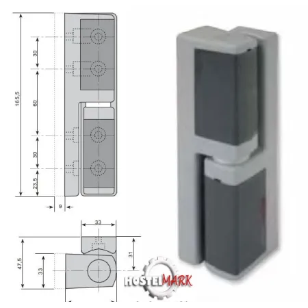 Bisagra para camaras G-480