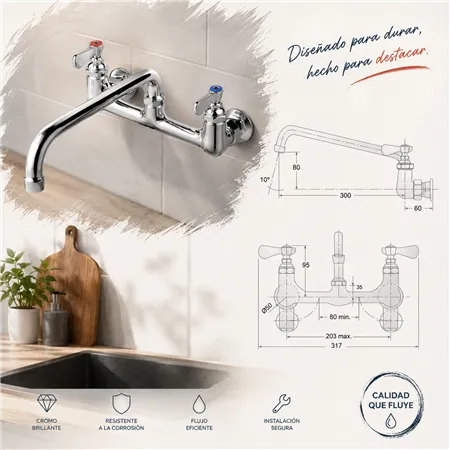 Grifo a pared TSP12