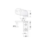 Soportes miniatura para puertas tipo Infrico 